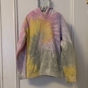 Colorful Tie-Dye Kids Hoodie